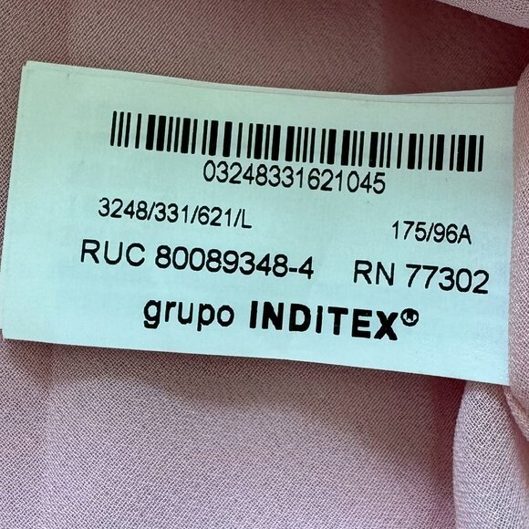 ZARA Satin Midi Dress – Pastel Pink – Size L – New (No Tags) 🎀 - Picture 11 of 13